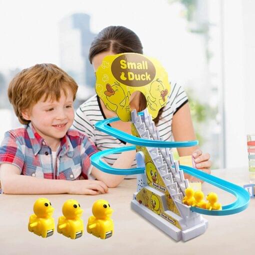 Duck Roller Coaster Slide & Climbing Fun Toy