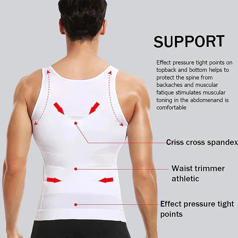 back support for slimming look