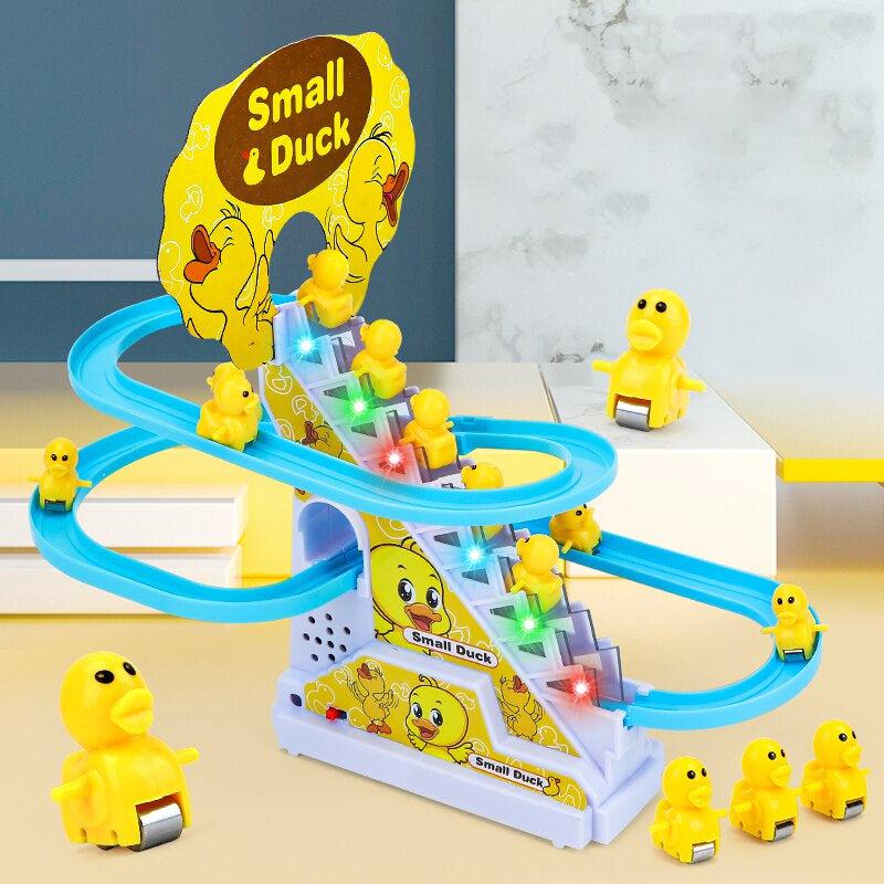 Duck Roller Coaster Slide & Climbing Fun Toy