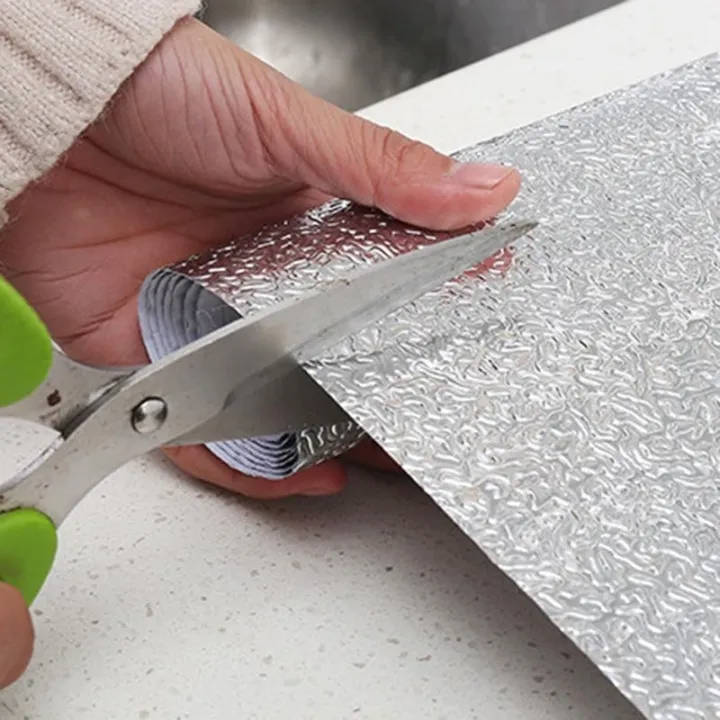 Kitchen Self Adhesive Aluminum Foil Oil Proof Sheet