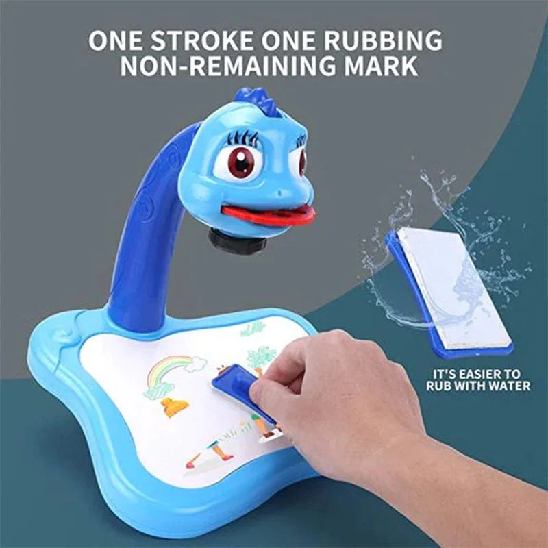 Giraffe Projection Painting Table for Kids