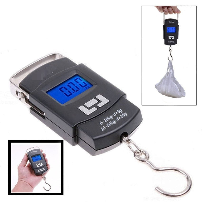 50kg Digital Hanging Scale – Multipurpose Luggage & Kitchen Use