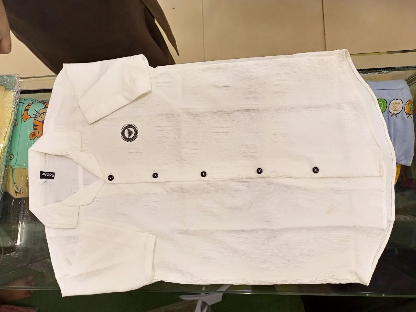 Kids Polo Shirt - Short Sleeve Button-Up for Boys (1-10 Years)