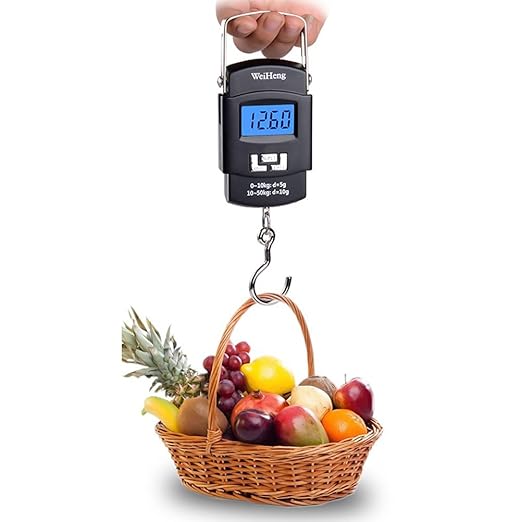 50kg Digital Hanging Scale – Multipurpose Luggage & Kitchen Use