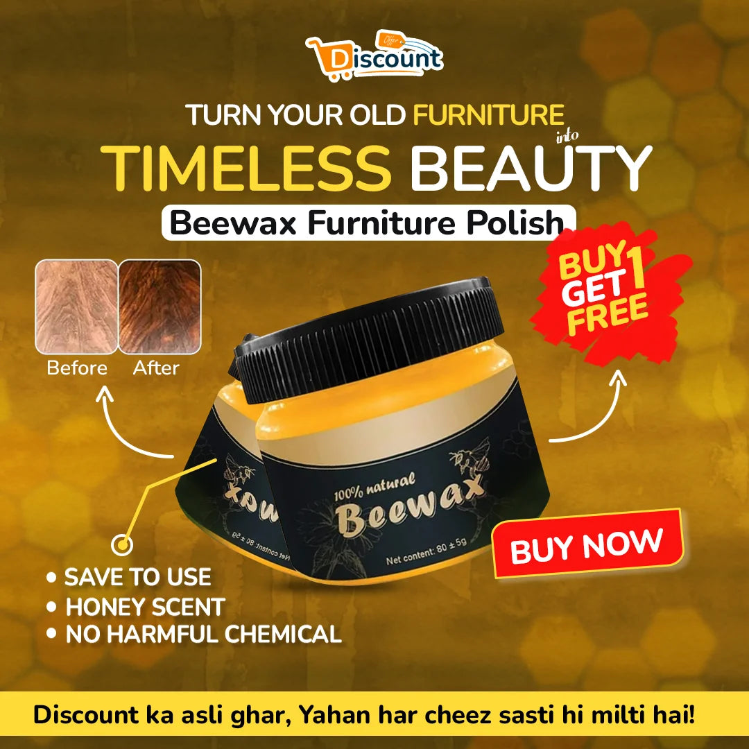 Make your furniture like a brand new with the help of beewax