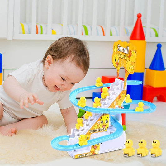 Duck Roller Coaster Slide & Climbing Fun Toy