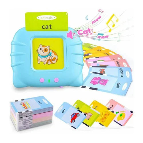Talking Flash Card Educational Game Set for Preschool Kids