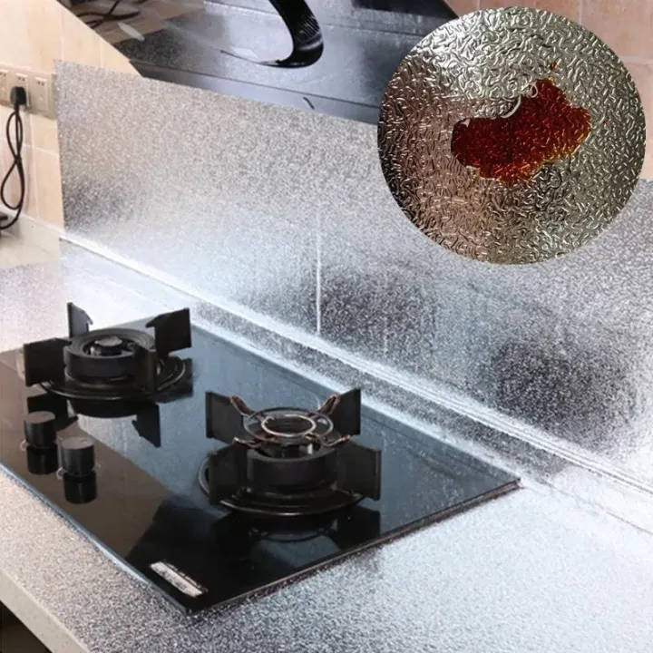 Kitchen Self Adhesive Aluminum Foil Oil Proof Sheet