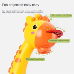 Giraffe Projection Painting Table for Kids
