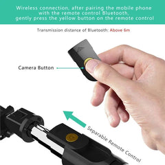 4 in 1 Tripod Selfie Stick With Remote Control