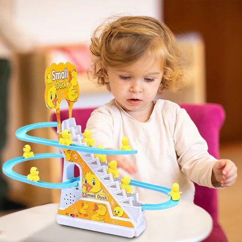 Duck Roller Coaster Slide & Climbing Fun Toy