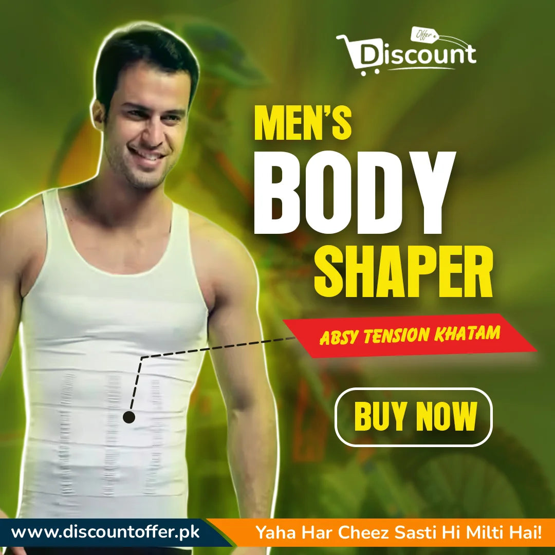 Men's Slimming Body Shaper for Belly Fat – Premium Quality, Comfortable Compression Vest for Daily Wear.